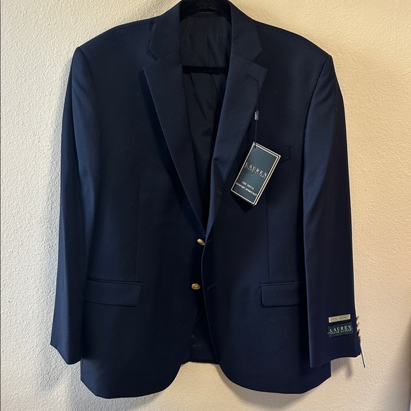 Lauren Ralph Lauren Navy Blazer Jacket - Picture 1 of 8